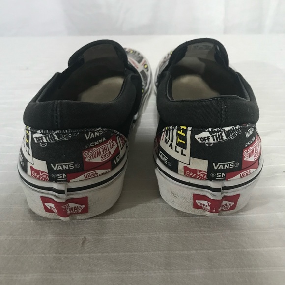 Athletic Shoes Vans Label Mix Slip On Men's Vans “Label Mix” Slip On Skater Shoes Sz